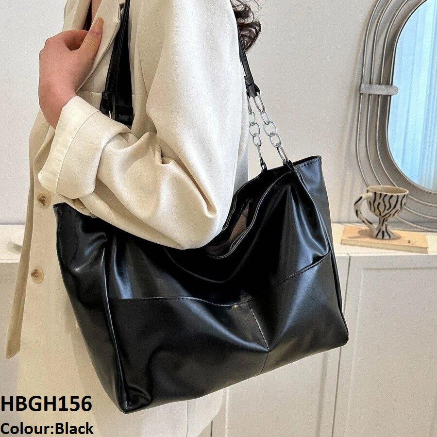 HBGH156 BBM Plain Leather Bag