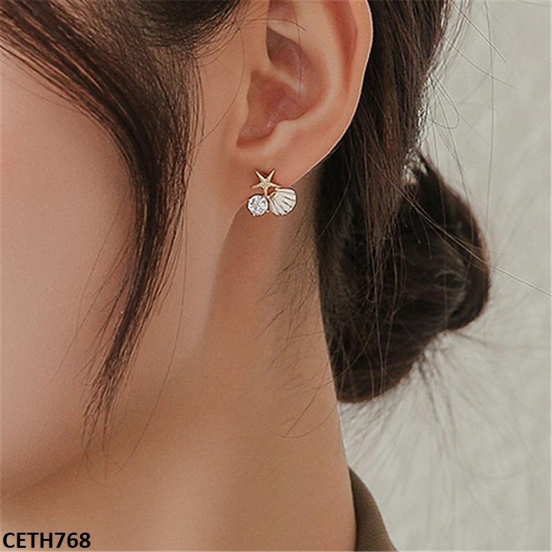 CETH768 BTO Star Stud Tops Pair