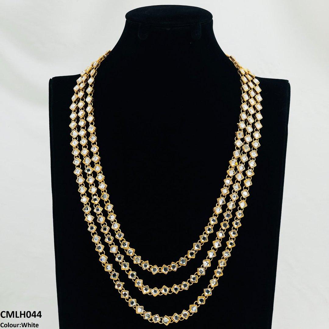 CMLH044 FRN Square Layered Mala