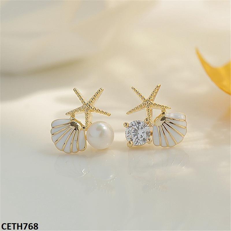 CETH768 BTO Star Stud Tops Pair