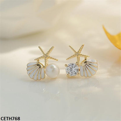 CETH768 BTO Star Stud Tops Pair