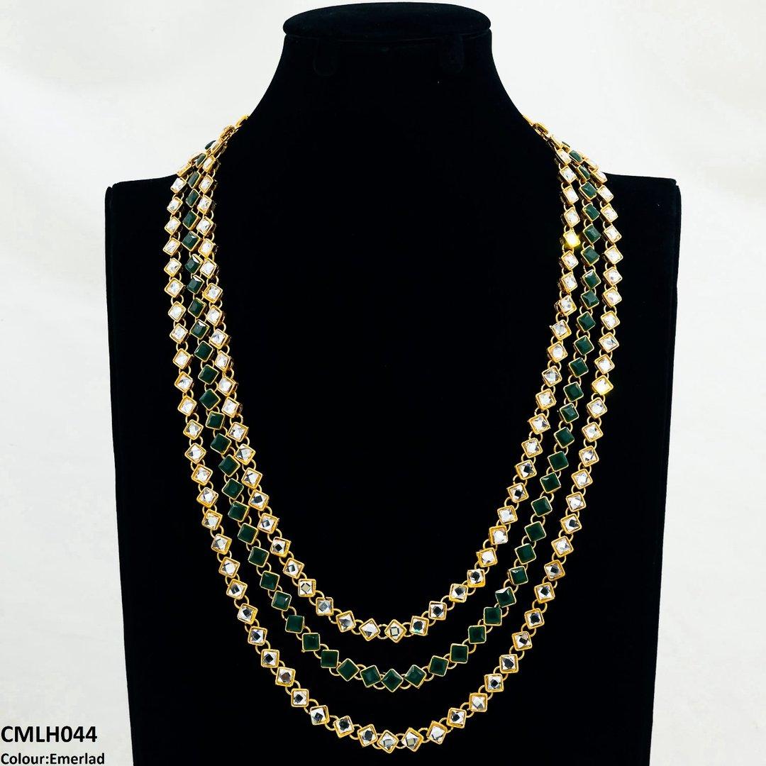 CMLH044 FRN Square Layered Mala