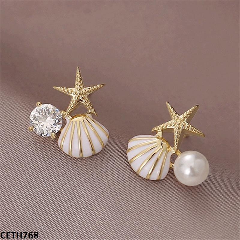 CETH768 BTO Star Stud Tops Pair