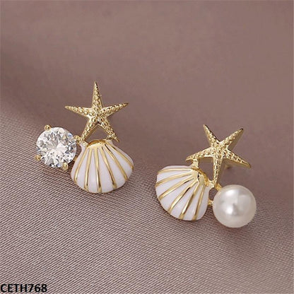 CETH768 BTO Star Stud Tops Pair