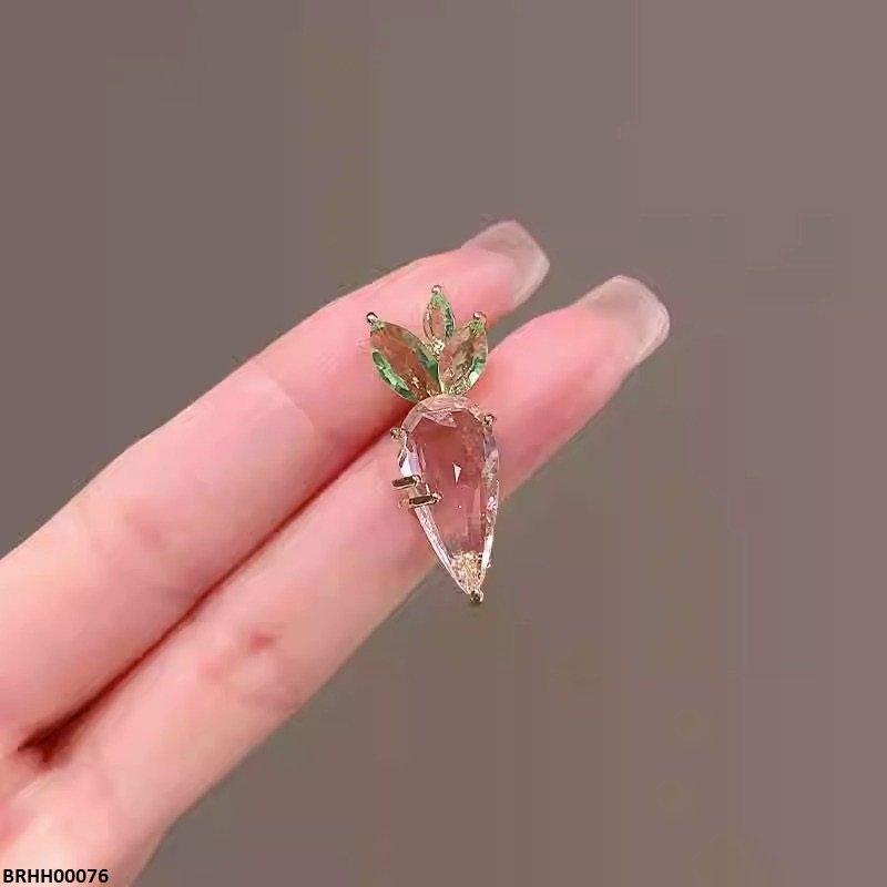 BRHH00076 XST Marquise Tear Leaf Broach - BRHH