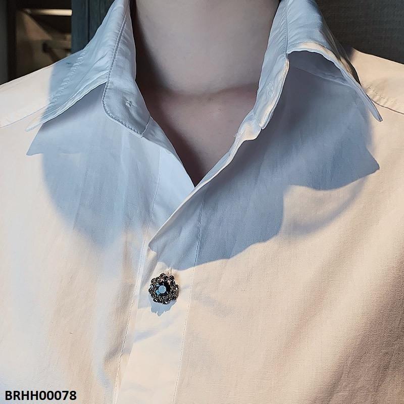 BRHH00078 SIQ Flower Stud Broach - BRHH