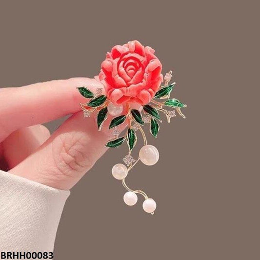 BRHH00083 XST Flower/Leaf Broach - BRHH