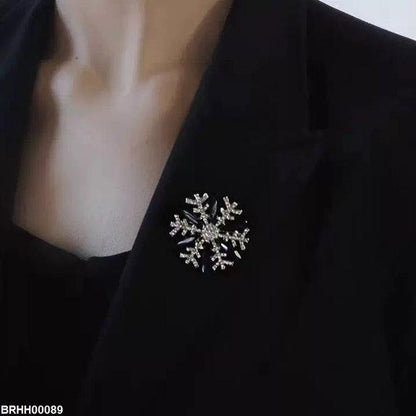 BRHH00089 XST Cross Flower Broach - BRHH