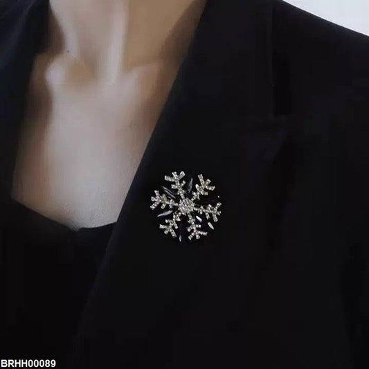 BRHH00089 XST Cross Flower Broach - BRHH