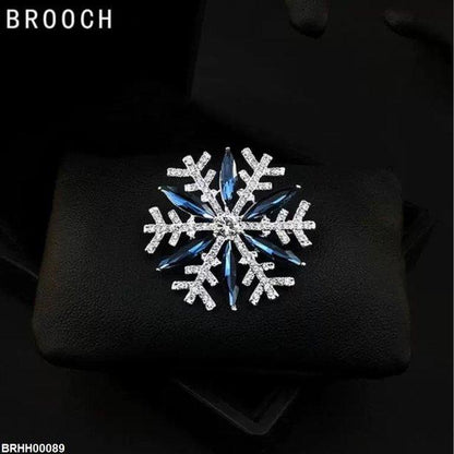 BRHH00089 XST Cross Flower Broach - BRHH