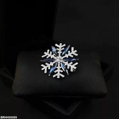 BRHH00089 XST Cross Flower Broach - BRHH