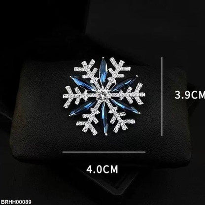 BRHH00089 XST Cross Flower Broach - BRHH