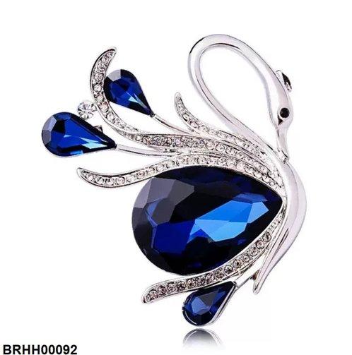 BRHH00092 XST Peacock Broach - BRHH