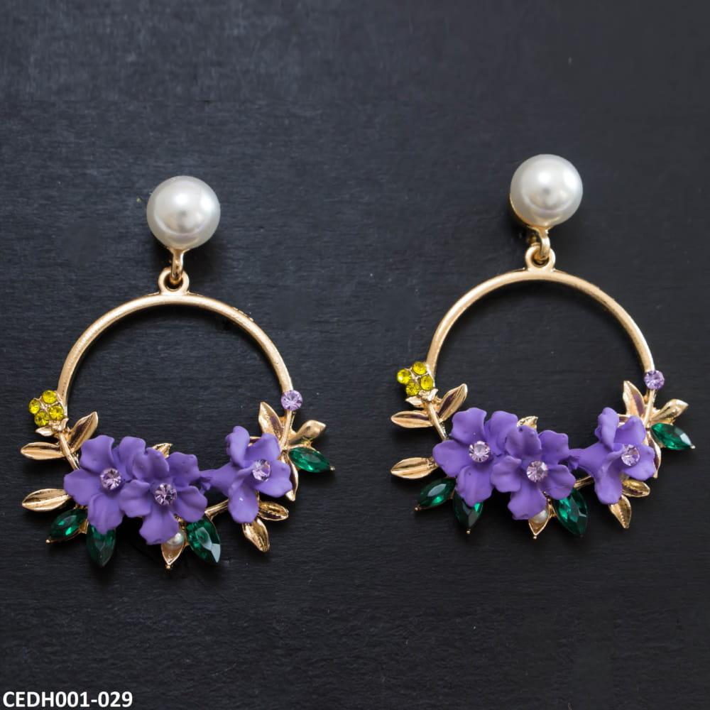 CEDH001 JMN Earrings Flower