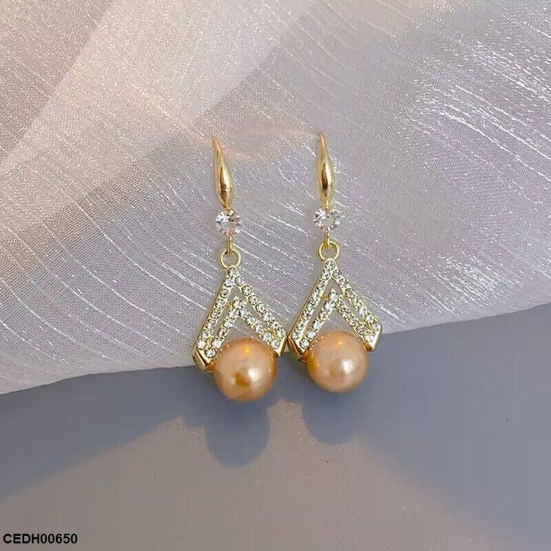 CEDH00650 LSH Pearl Drop Earrings - CEDH