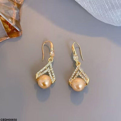 CEDH00650 LSH Pearl Drop Earrings - CEDH