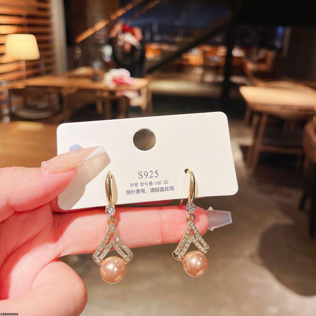 CEDH00650 LSH Pearl Drop Earrings - CEDH