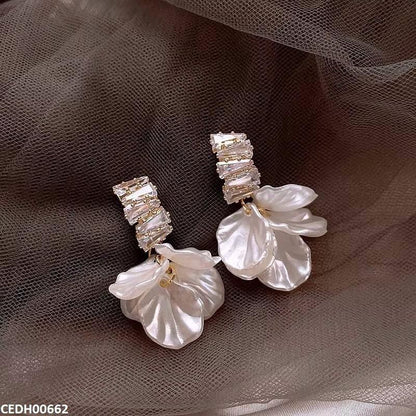 CEDH00662 LSH Iridescent Petal Dangle Earrings - CEDH