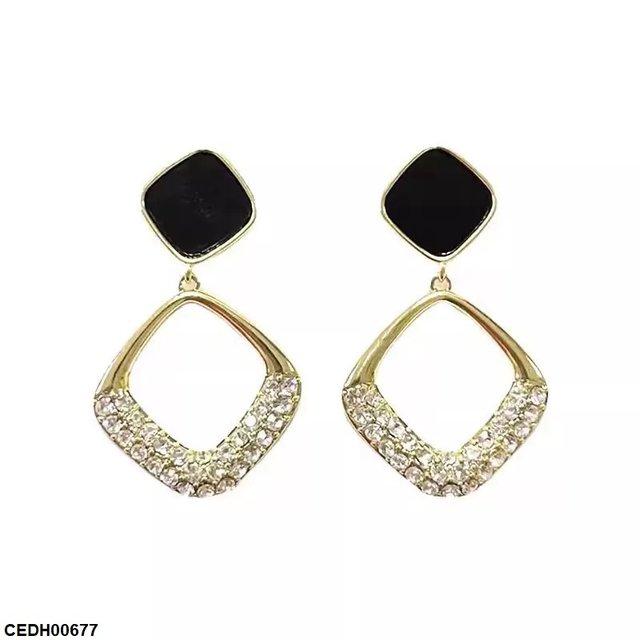 CEDH00677 LSH Square Drop Earrings - CEDH
