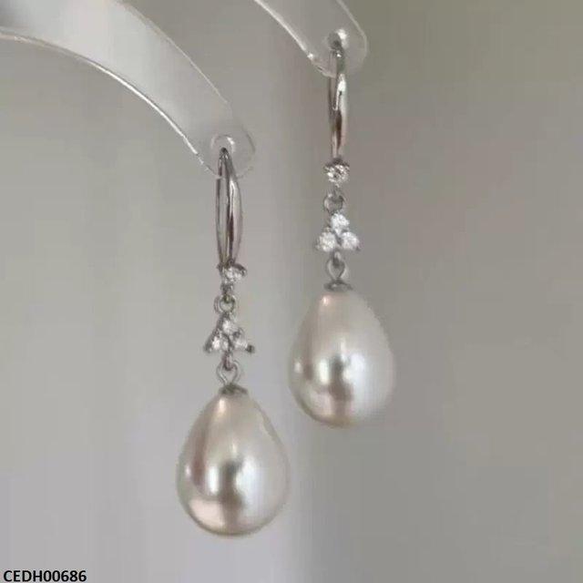 CEDH00686 YHC Pearl Drop Earrings - CEDH