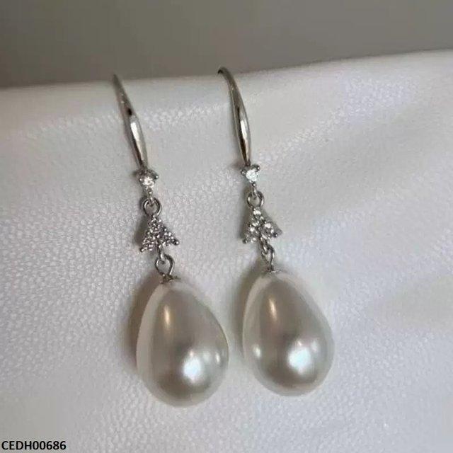 CEDH00686 YHC Pearl Drop Earrings - CEDH