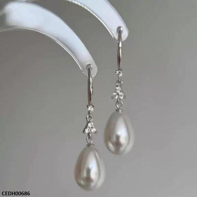 CEDH00686 YHC Pearl Drop Earrings - CEDH