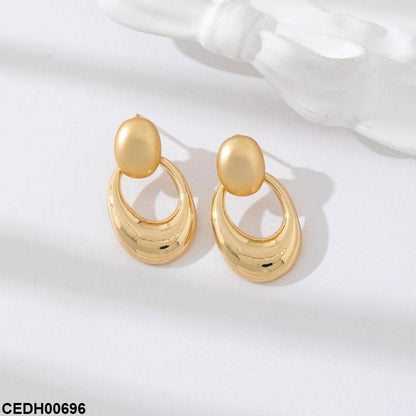 CEDH00696 LSH Round Drop Earrings - CEDH