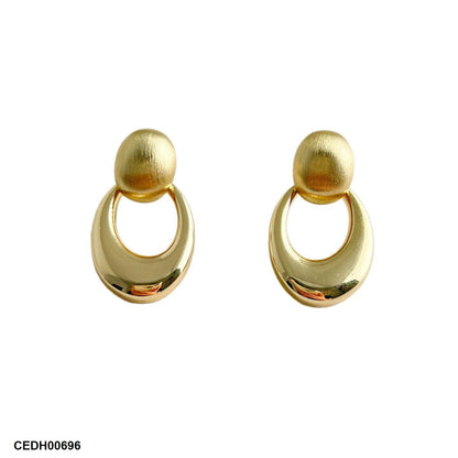 CEDH00696 LSH Round Drop Earrings - CEDH