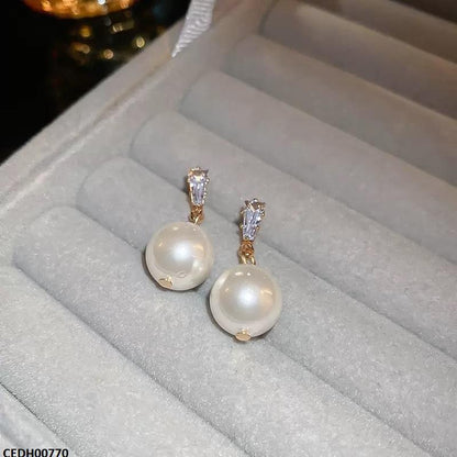 CEDH00770  QWN Pearl Drop Earrings - CEDH