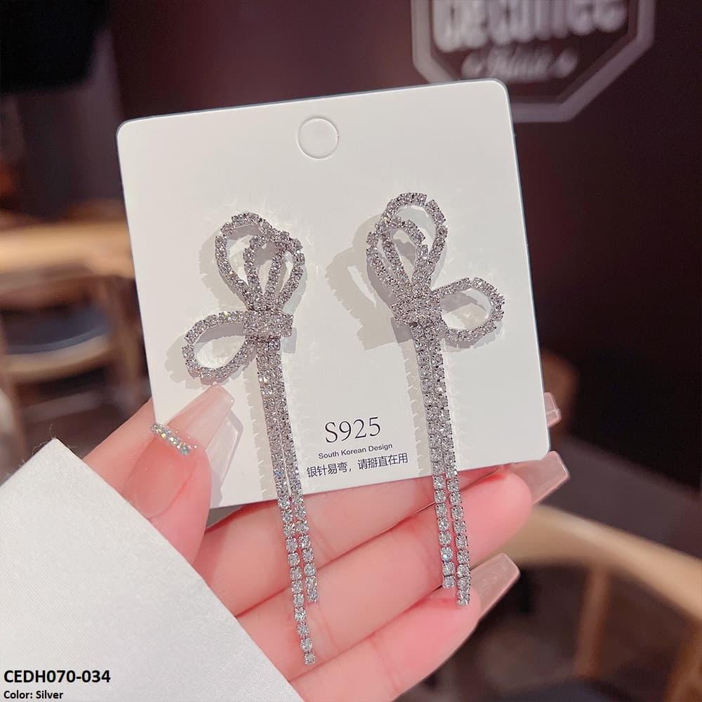 CEDH070 DDJ Tassel Drop Earrings Pair