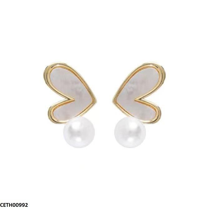 CETH00992 YHC Heart/Pearl Tops Pair - CETH