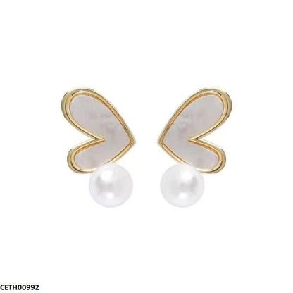 CETH00992 YHC Heart/Pearl Tops Pair - CETH