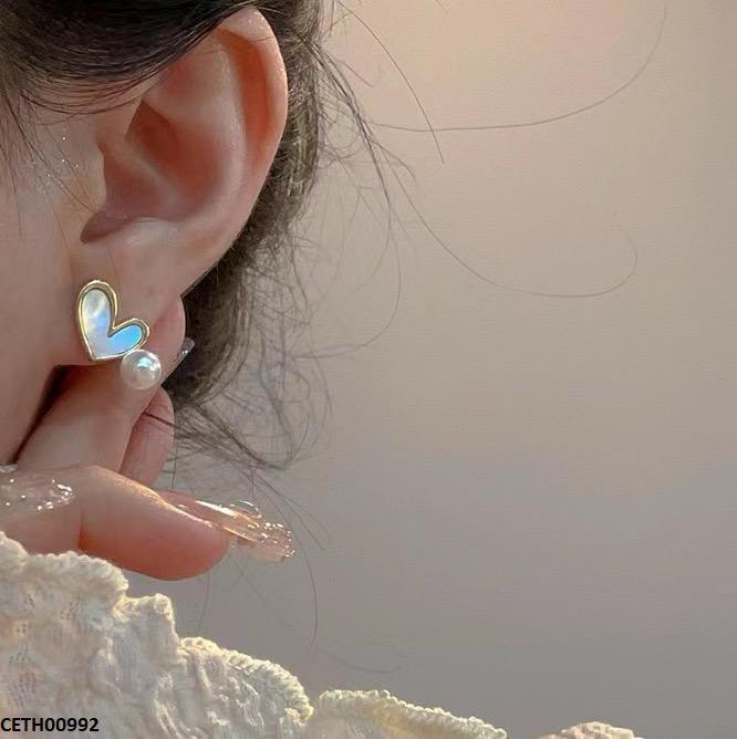 CETH00992 YHC Heart/Pearl Tops Pair - CETH