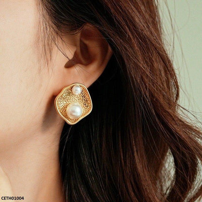 CETH01004 ZHL Large Pearl Stud Tops Pair - CETH