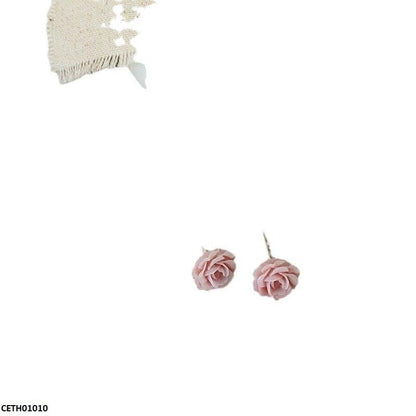 CETH01010 HJF Flower Stud Tops Pair - CETH
