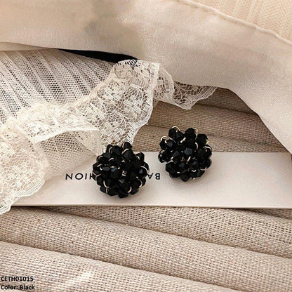 CETH01015 BTO Beats Round Stud Tops Pair - CETH