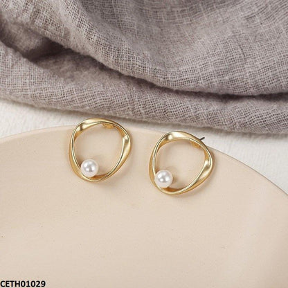 CETH01029 JMN Twist Pearl Tops Pair - CETH