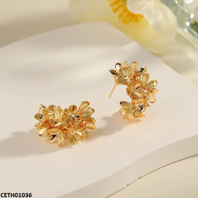 CETH01036 HJF Flower Tops Pair - CETH