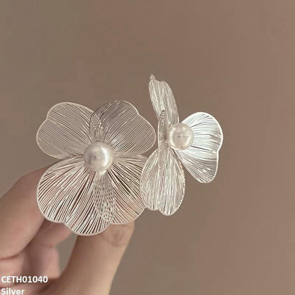 CETH01040 LSH Pearl Flower Tops Pair - CETH