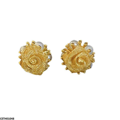 CETH01048 SYB Flower Pearl Tops Pair - CETH