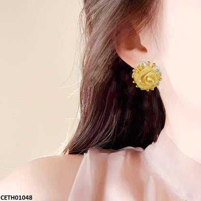 CETH01048 SYB Flower Pearl Tops Pair - CETH