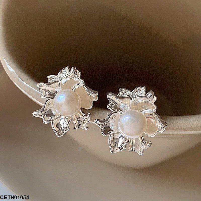 CETH01054 SIQ Flower Pearl Tops Pair - CETH