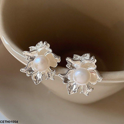 CETH01054 SIQ Flower Pearl Tops Pair - CETH