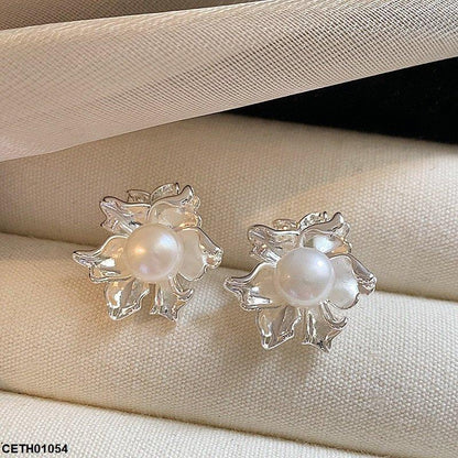 CETH01054 SIQ Flower Pearl Tops Pair - CETH