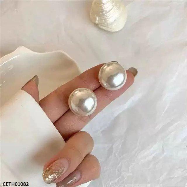 CETH01082 YHC Round Pearl Tops Pair - CETH