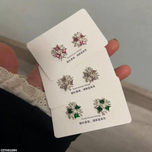 CETH01094 BTO Flower Square Tops Pair - CETH