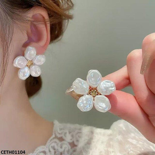 CETH01104 LSH Peral Flower Tops Pair - CETH