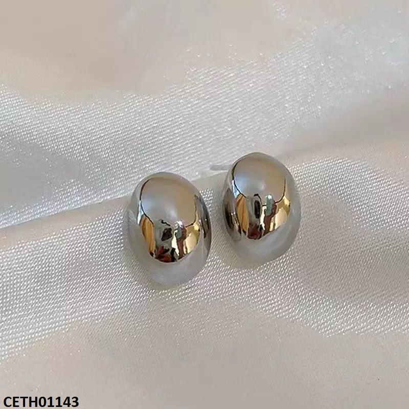 CETH01143 LSH Mate Press Cup Ear Stud Tops Pair - CETH