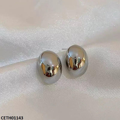 CETH01143 LSH Mate Press Cup Ear Stud Tops Pair - CETH