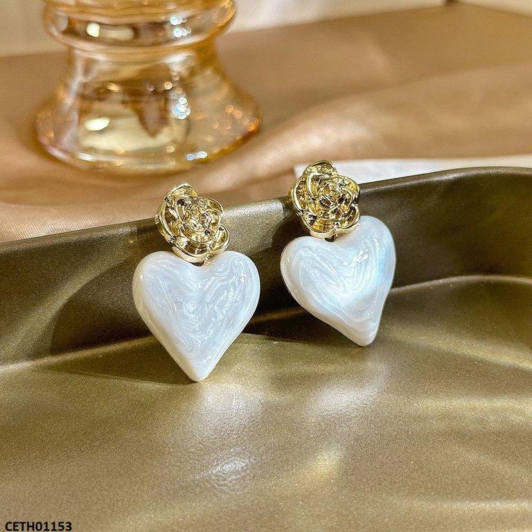CETH01153 LSH White Heart Tops Pair - CETH